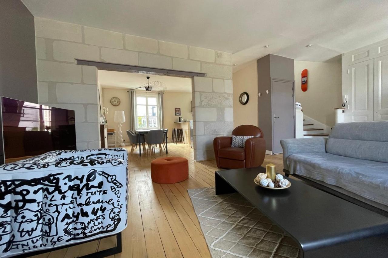 Apartamento Superb Duplex Near The Halles De Tours Exterior foto