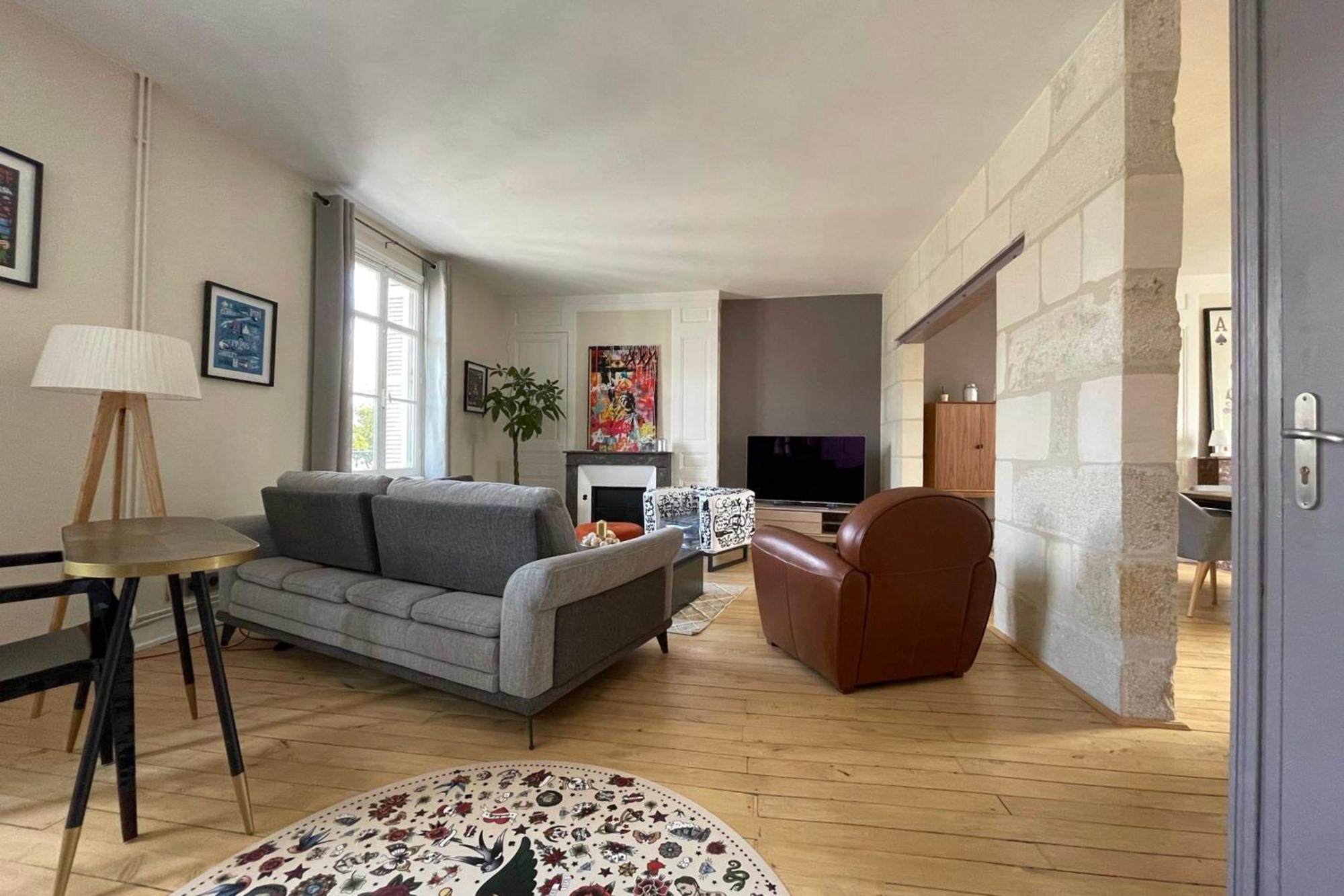Apartamento Superb Duplex Near The Halles De Tours Exterior foto
